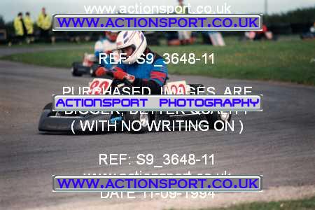 Photo: S9_3648-11 ActionSport Photography 11/09/1994 Clay Pigeon Kart Club _2_ProKart #99