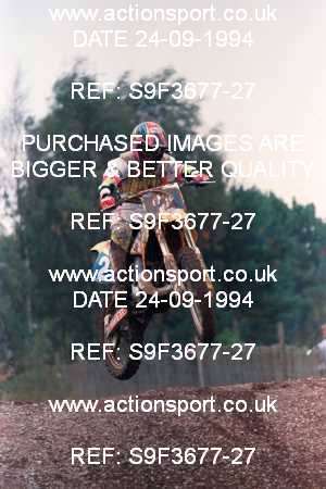 Photo: S9F3677-27 ActionSport Photography 24/09/1994 BSMA National - Matchams Park  _4_Senior125s #2
