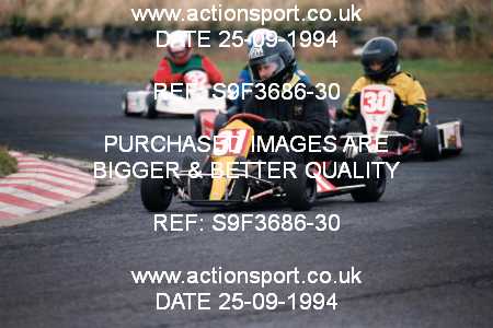 Photo: S9F3686-30 ActionSport Photography 25/09/1994 Wigan Kart Club - Three Sisters  _3_SeniorTKM #31