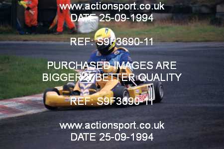 Photo: S9F3690-11 ActionSport Photography 25/09/1994 Wigan Kart Club - Three Sisters  _5_FormulaA-AR-B #27