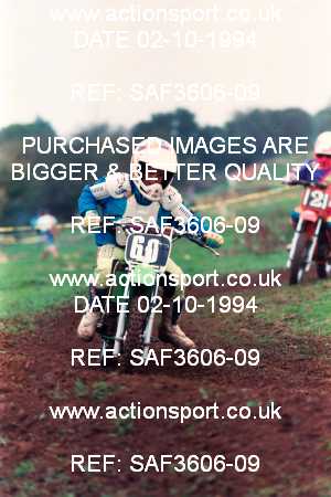 Photo: SAF3606-09 ActionSport Photography 02/10/1994 Corsham SSC - Keynsham _4_Juniors #60