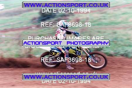 Photo: SAF3698-18 ActionSport Photography 02/10/1994 AMCA Tormarton MXC [Fourstroke Championship] - St Catherines _3_4Stroke #162