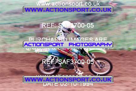 Photo: SAF3700-05 ActionSport Photography 02/10/1994 AMCA Tormarton MXC [Fourstroke Championship] - St Catherines _6_250Experts #76