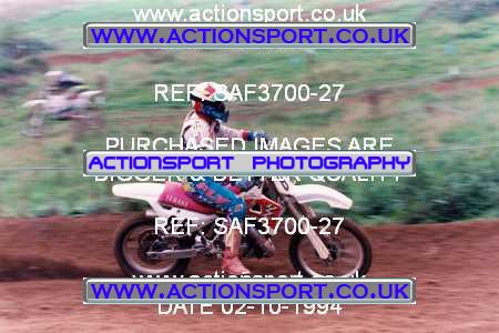 Photo: SAF3700-27 ActionSport Photography 02/10/1994 AMCA Tormarton MXC [Fourstroke Championship] - St Catherines _6_250Experts #88