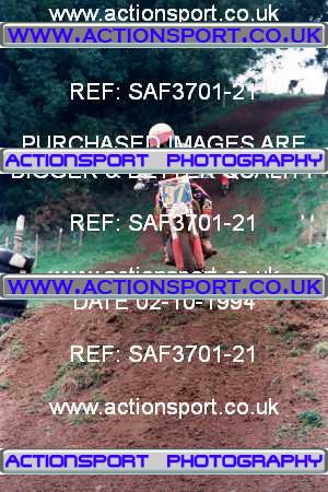 Photo: SAF3701-21 ActionSport Photography 02/10/1994 AMCA Tormarton MXC [Fourstroke Championship] - St Catherines _7_125Seniors-Experts #37