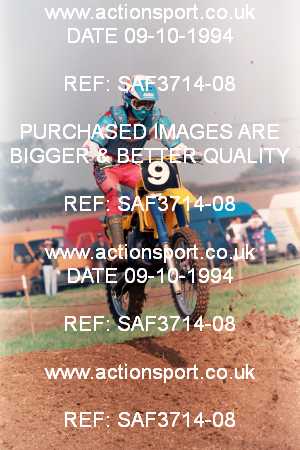 Photo: SAF3714-08 ActionSport Photography 09/10/1994 AMCA Uley MXC - Gossington  _2_125-500Juniors #9