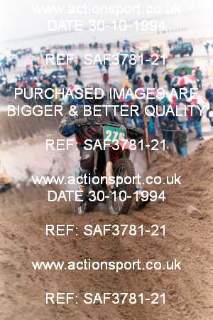 Photo: SAF3781-21 ActionSport Photography 29,30/10/1994 Weston Beach Race  _2_Sunday_TheRace #276