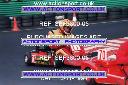 Photo: SBF3800-05 ActionSport Photography 13/11/1994 Yorkshire Kart Club - Wombwell  _4_ProKarts #11