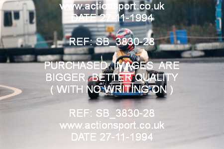Photo: SB_3830-28 ActionSport Photography 27/11/1994 Dunkeswell Kart Club _5_100C #76