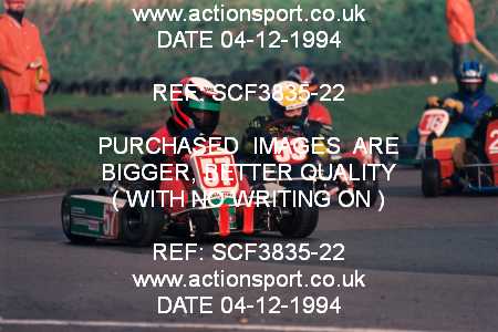 Photo: SCF3835-22 ActionSport Photography 04/12/1994 Shenington Kart Club _3_JuniorTKM #57