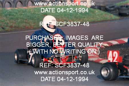 Photo: SCF3837-48 ActionSport Photography 04/12/1994 Shenington Kart Club _4_SeniorTKM #75