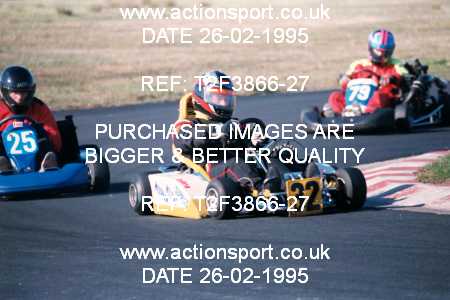 Photo: T2F3866-27 ActionSport Photography 26/02/1995 Wigan Kart Club - Three Sisters  _1_Gearbox #32
