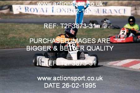 Photo: T2F3873-31 ActionSport Photography 26/02/1995 Wigan Kart Club - Three Sisters  _7_FormulaA-B-AR-165 #16