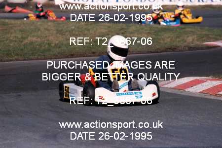 Photo: T2_3867-06 ActionSport Photography 26/02/1995 Wigan Kart Club - Three Sisters  _2_Cadets #59