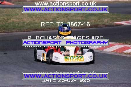 Photo: T2_3867-16 ActionSport Photography 26/02/1995 Wigan Kart Club - Three Sisters  _2_Cadets #4