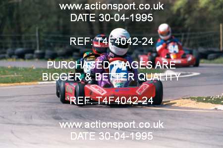Photo: T4F4042-24 ActionSport Photography 30/04/1995 Dunkeswell Kart Club _2_JuniorTKM #8000