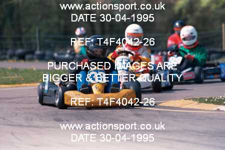 Photo: T4F4042-26 ActionSport Photography 30/04/1995 Dunkeswell Kart Club _2_JuniorTKM #33