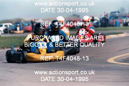 Photo: T4F4048-13 ActionSport Photography 30/04/1995 Dunkeswell Kart Club _2_JuniorTKM #33