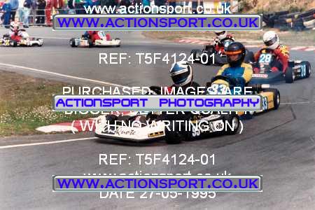 Photo: T5F4124-01 ActionSport Photography 27/05/1995 Camberley Kart Club - Blackbushe _1_JuniorTKM #28