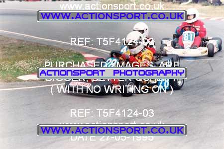 Photo: T5F4124-03 ActionSport Photography 27/05/1995 Camberley Kart Club - Blackbushe _1_JuniorTKM #28