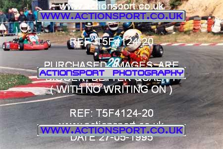 Photo: T5F4124-20 ActionSport Photography 27/05/1995 Camberley Kart Club - Blackbushe _1_JuniorTKM #28