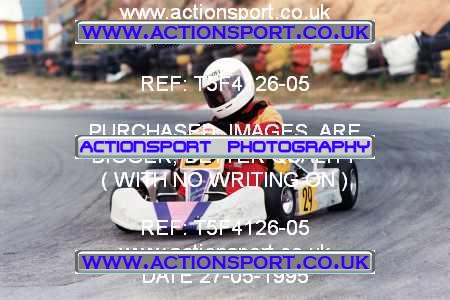 Photo: T5F4126-05 ActionSport Photography 27/05/1995 Camberley Kart Club - Blackbushe _3_Cadets #29