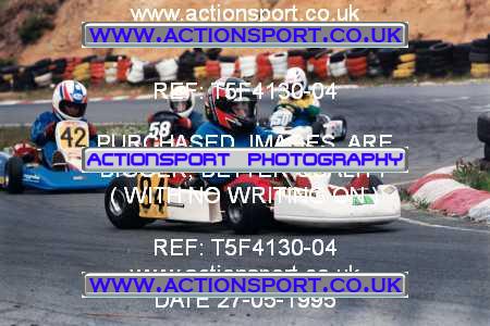 Photo: T5F4130-04 ActionSport Photography 27/05/1995 Camberley Kart Club - Blackbushe _3_Cadets #84