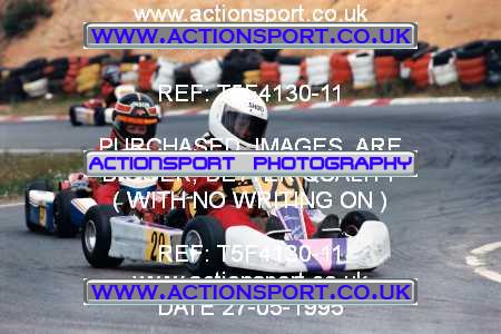 Photo: T5F4130-11 ActionSport Photography 27/05/1995 Camberley Kart Club - Blackbushe _3_Cadets #29