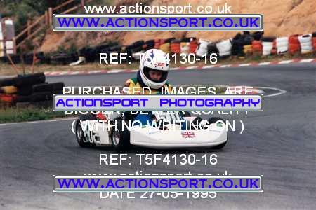 Photo: T5F4130-16 ActionSport Photography 27/05/1995 Camberley Kart Club - Blackbushe _3_Cadets #50