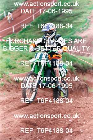 Photo: T6F4188-04 ActionSport Photography 17/06/1995 BSMA National Vale of Rossendale MC - Cheddleton  _3_Inter100s #69