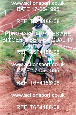 Photo: T6F4188-08 ActionSport Photography 17/06/1995 BSMA National Vale of Rossendale MC - Cheddleton  _3_Inter100s #25