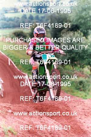 Photo: T6F4189-01 ActionSport Photography 17/06/1995 BSMA National Vale of Rossendale MC - Cheddleton  _3_Inter100s #6
