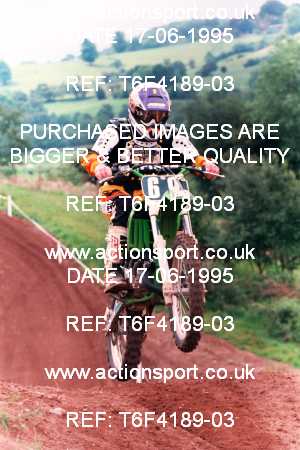 Photo: T6F4189-03 ActionSport Photography 17/06/1995 BSMA National Vale of Rossendale MC - Cheddleton  _3_Inter100s #69