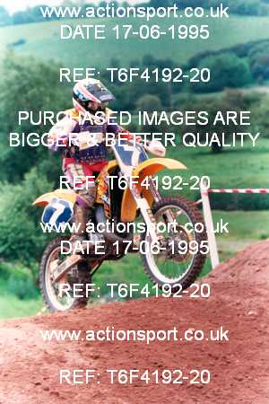Photo: T6F4192-20 ActionSport Photography 17/06/1995 BSMA National Vale of Rossendale MC - Cheddleton  _4_Seniors #7
