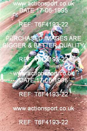 Photo: T6F4193-22 ActionSport Photography 17/06/1995 BSMA National Vale of Rossendale MC - Cheddleton  _4_Seniors #25
