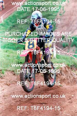 Photo: T6F4194-15 ActionSport Photography 17/06/1995 BSMA National Vale of Rossendale MC - Cheddleton  _5_Experts #8