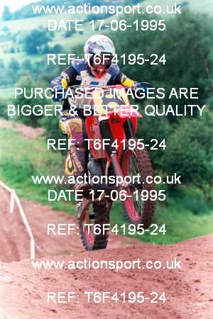 Photo: T6F4195-24 ActionSport Photography 17/06/1995 BSMA National Vale of Rossendale MC - Cheddleton  _5_Experts #8