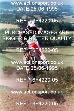 Photo: T6F4220-05 ActionSport Photography 25/06/1995 AMCA Bristol Spartans MXC - Yarley _3_Experts125-Seniors125 #64