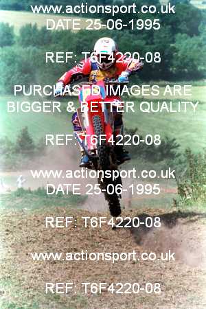 Photo: T6F4220-08 ActionSport Photography 25/06/1995 AMCA Bristol Spartans MXC - Yarley _3_Experts125-Seniors125 #81
