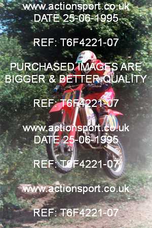 Photo: T6F4221-07 ActionSport Photography 25/06/1995 AMCA Bristol Spartans MXC - Yarley _3_Experts125-Seniors125 #81