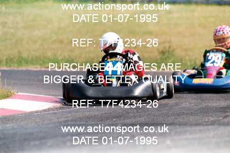Photo: T7F4234-26 ActionSport Photography 01/07/1995 Ulster Kart Club 5 Nations Championship - Nutts Corner _6_JuniorTKM #44