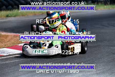 Photo: T7F4225-15 ActionSport Photography 01/07/1995 Ulster Kart Club 5 Nations Championship - Nutts Corner _2_Cadets #88