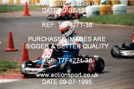 Photo: T7F4271-36 ActionSport Photography 09/07/1995 Hunts Kart Club - Kimbolton  _5_SeniorTKM #26