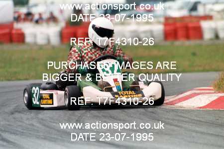 Photo: T7F4310-26 ActionSport Photography 23/07/1995 Wigan Kart Club - Three Sisters, Wigan  _5_Formula160 #32