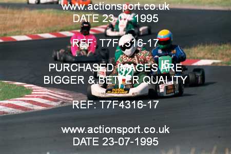 Photo: T7F4316-17 ActionSport Photography 23/07/1995 Wigan Kart Club - Three Sisters, Wigan  _5_Formula160 #32