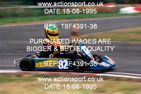 Photo: T8F4391-36 ActionSport Photography 18/08/1995 Ulster Kart Club Irish Kart Gran Prix - Nutts Corner  _4_JuniorTKM_JuniorB #82