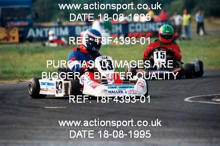 Photo: T8F4393-01 ActionSport Photography 18/08/1995 Ulster Kart Club Irish Kart Gran Prix - Nutts Corner  _6_100B #93