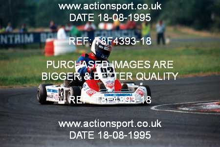Photo: T8F4393-18 ActionSport Photography 18/08/1995 Ulster Kart Club Irish Kart Gran Prix - Nutts Corner  _6_100B #93
