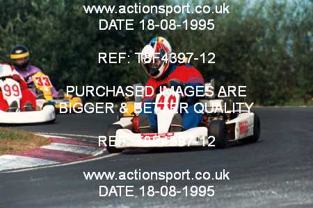 Photo: T8F4397-12 ActionSport Photography 18/08/1995 Ulster Kart Club Irish Kart Gran Prix - Nutts Corner  _1_ProKart #40