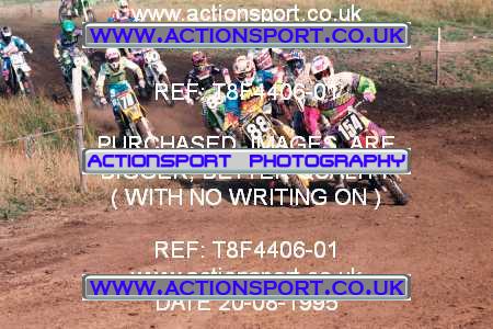 Photo: T8F4406-01 ActionSport Photography 20/08/1995 AMCA Rossendale MXC [Honda Pilots] - Whalley Nab _2_125Juniors #85